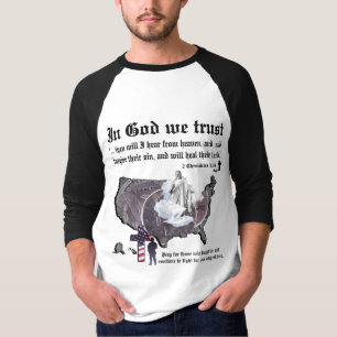 Im GOTT VERTRAUEN WIR - 2 Chronik-7:14 T-Shirt