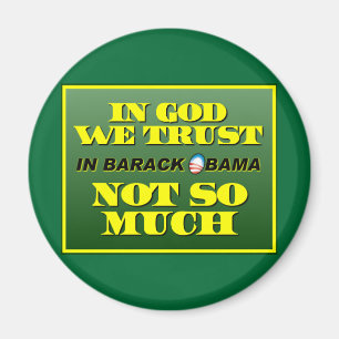 Im Gott vertrauen wir Magnet