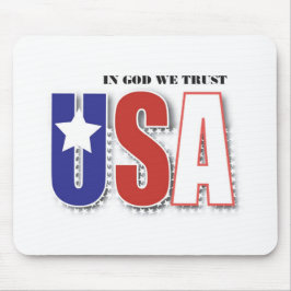 Im Gott vertrauen wir mousepad