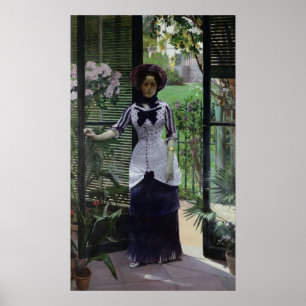 Im Greenhouse, 1881 Poster