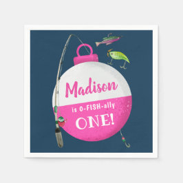 Im großen ONE Fishing zum Geburtstag Serviette