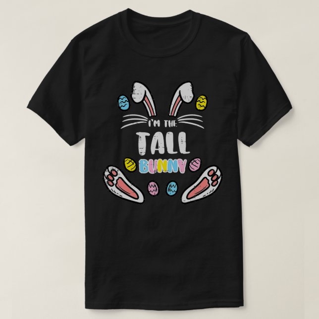 Im großen sonnigen Niedlichen Kaninchen Ostern Mat T-Shirt (Design vorne)