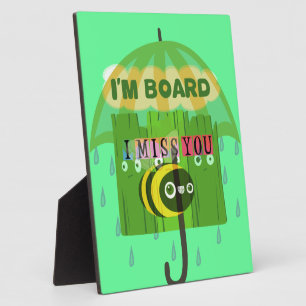 Im Großen und Ganzen vermisse ich dich Fotoplatte