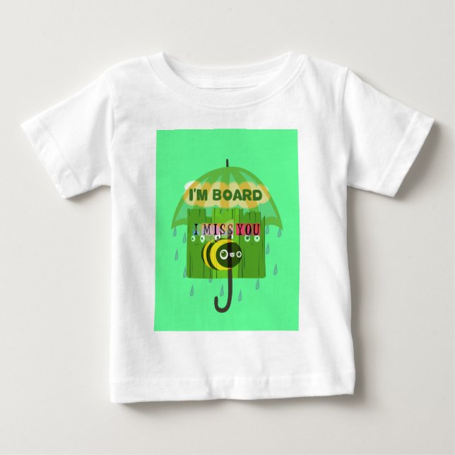 Im Großen und Ganzen vermisse ich dich: Inspiratio Baby T-shirt (Vorderseite)