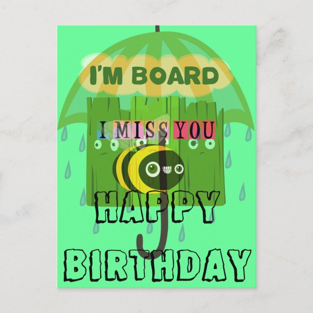 Im Großen und Ganzen vermisse ich dich: Inspiratio Postkarte (Vorderseite)