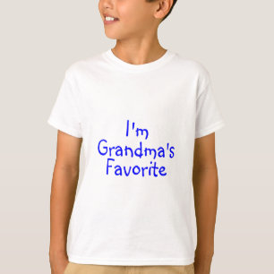 Im Großmutter-Lieblingsblau T-Shirt