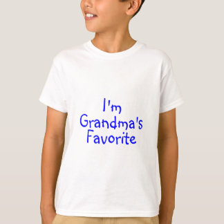 Im Großmutter-Lieblingsblau T-Shirt