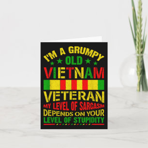 Im Grumpy Old Vietnam Veteran Shirt Vietnam Krieg Karte