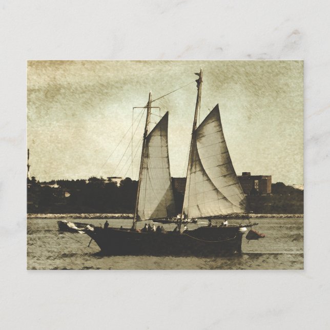 Im Hafen Postkarte (Vorderseite)