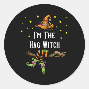 Im Hag Hexenmeister Halloween Matching Group Kostü Runder Aufkleber