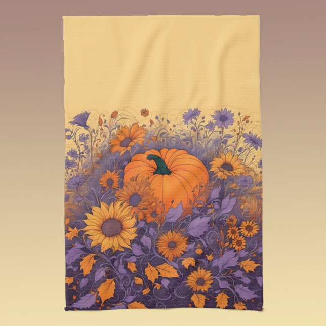 Im Halloween-Garten Geschirrtuch (Von Creator hochgeladen)