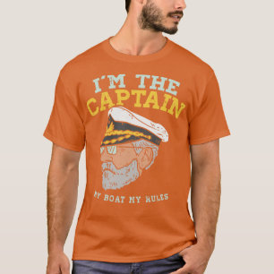 Im Hauptmann Mein Boot Meine Regeln 1 T-Shirt