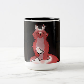im Haus des Fuchses Zweifarbige Tasse