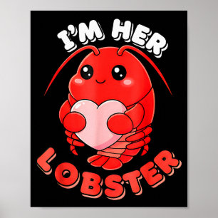 Im Her Hummer Matching Paar Valentinstag Frauen Poster