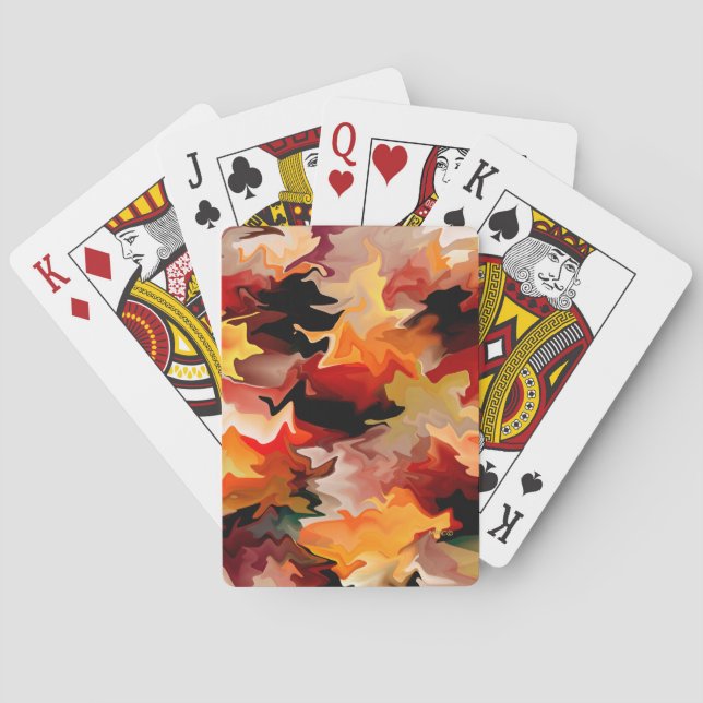 Im Herbst ....... Spielkarten (Rückseite)