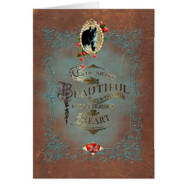 Im Herzen eines Pferdes ~ Grußkarte