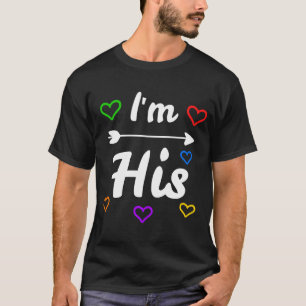 Im Hes Mine Gay Pride LGBT Couple T-Shirt
