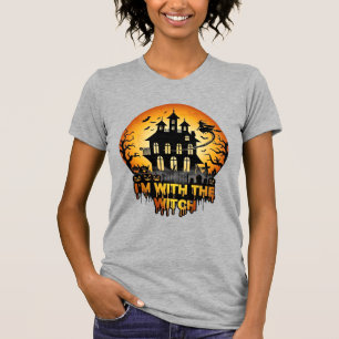 Im Hexenhaus Kürbis bei Vollmond T-Shirt