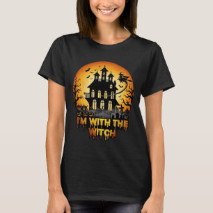 Im Hexenhaus Kürbis bei Vollmond T-Shirt
