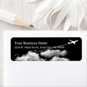 Im Himmel Höhenflugzeugkontrail