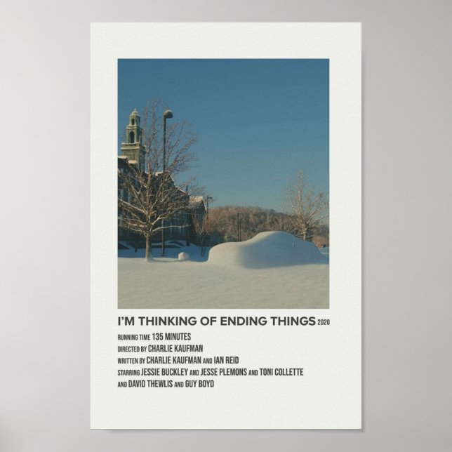 im Hinblick auf das Ende der Dinge 2020 Poster (Vorne)