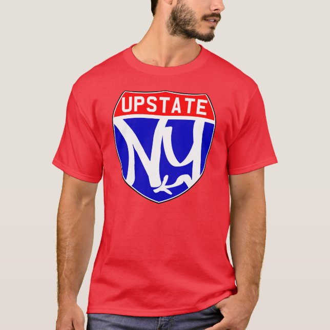 Im Hinterland rote T T-Shirt (Vorderseite)