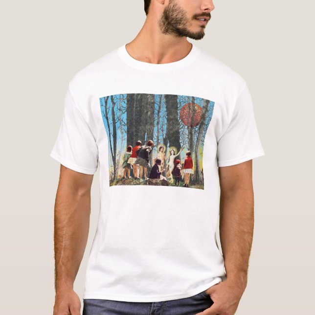 Im Holz des Gottes realiization. T-Shirt (Vorderseite)
