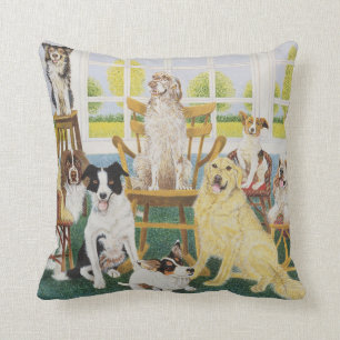 Im Hundehaus Kissen