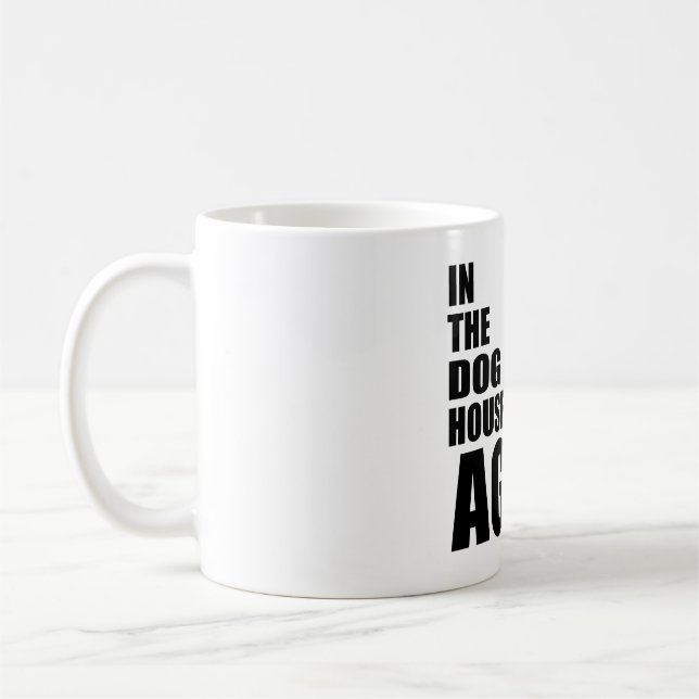 Im Hundehaus wieder Kaffee-Tasse Kaffeetasse (Links)