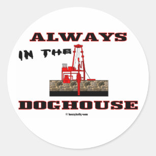 Im Hüttenhaus Ölfresser, Ölringe, Öl Runder Aufkleber