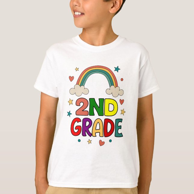 i'm in 2nd grade  T-Shirt (Vorderseite)