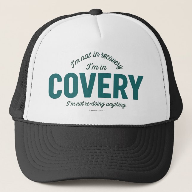 I'm In COVERY -  Truckerkappe (Vorderseite)