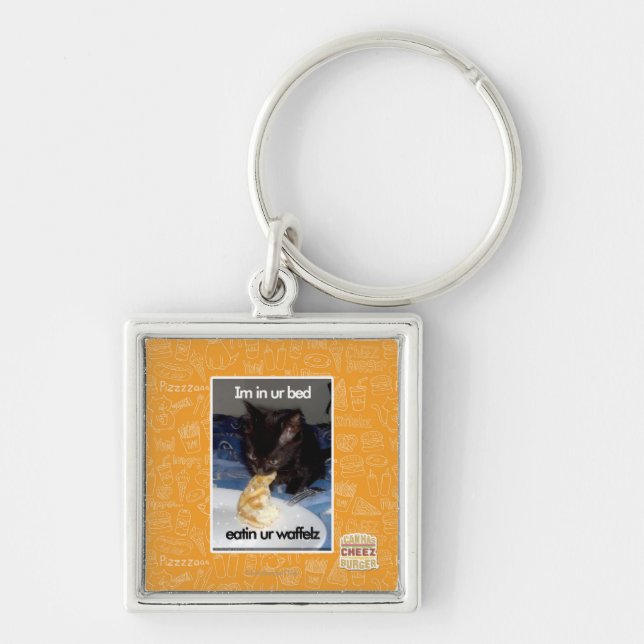 Im in ur Bett Schlüsselanhänger (Vorne)