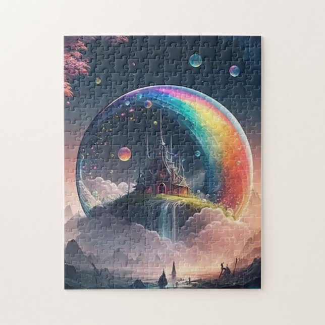 Im Inneren des Globus Puzzle (Vertikal)