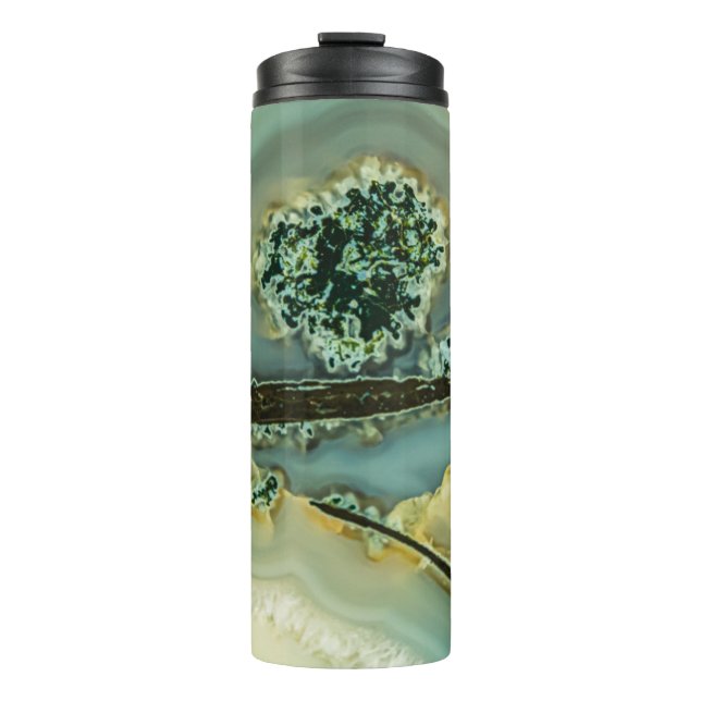 Im Inneren eines halb wertvollen Steins Thermosbecher (Vorderseite)