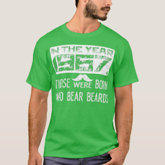 Im Jahr 1967 waren sie geboren, die Bärte trugen T-Shirt
