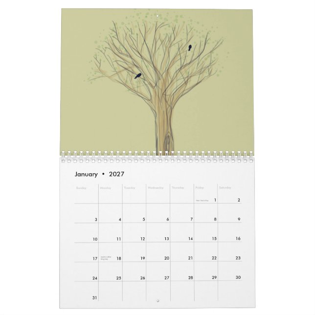 Im Jahr 2012 Kalender (Jan 2027)