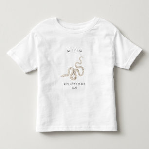 Im Jahr der Schlange Chinesisches Horoskop geboren Kleinkind T-shirt