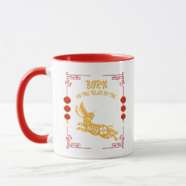 Im Jahr des Hasen geboren Tasse
