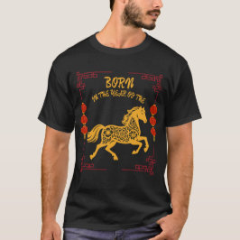 Im Jahr des Pferdes geboren T-Shirt