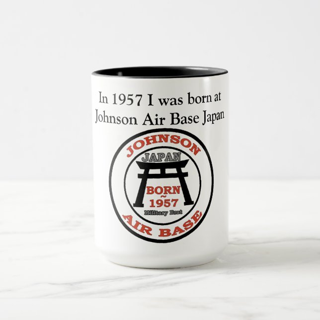 Im Jahre 1957 ich war an Johnson-Flughafen Japan Tasse (Zentrum)
