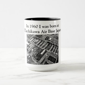 Im Jahre 1960 ich war an Tachikawa-Flughafen Japan Tasse