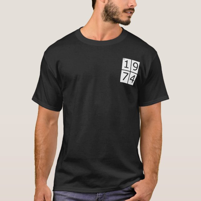 IM JAHRE 1974 T-Shirt (Vorderseite)