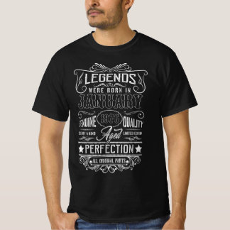 Im Januar 1976 waren die Legenden Geboren T-Shirt