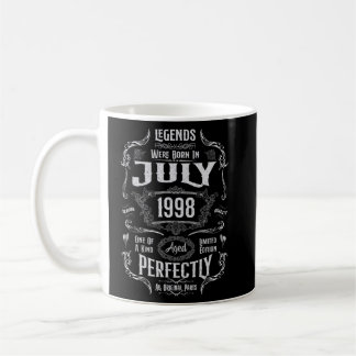 Im Juli 1998 waren die 24. Geburtstagslegenden Geb Kaffeetasse