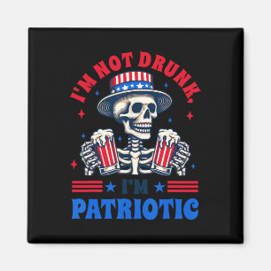 Im Juli amerikanisches Trinken bin ich im Patriot Magnet