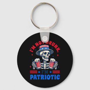 Im Juli amerikanisches Trinken bin ich im Patriot  Schlüsselanhänger