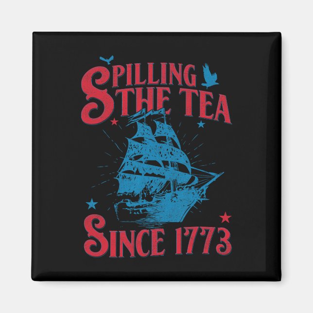 Im Juli die Teeausbreitung seit 1773 Geschichte Le Magnet (Vorne)