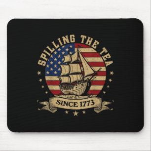 Im Juli die Teeausbreitung seit 1773 Geschichte Le Mousepad