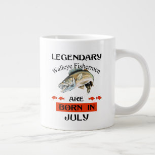 Im Juli sind die legendären Walleye-Fischer Gebore Jumbo-Tasse